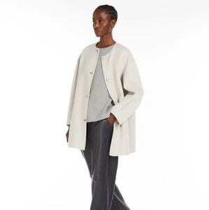 max mara cocoon-style midi coat in wool